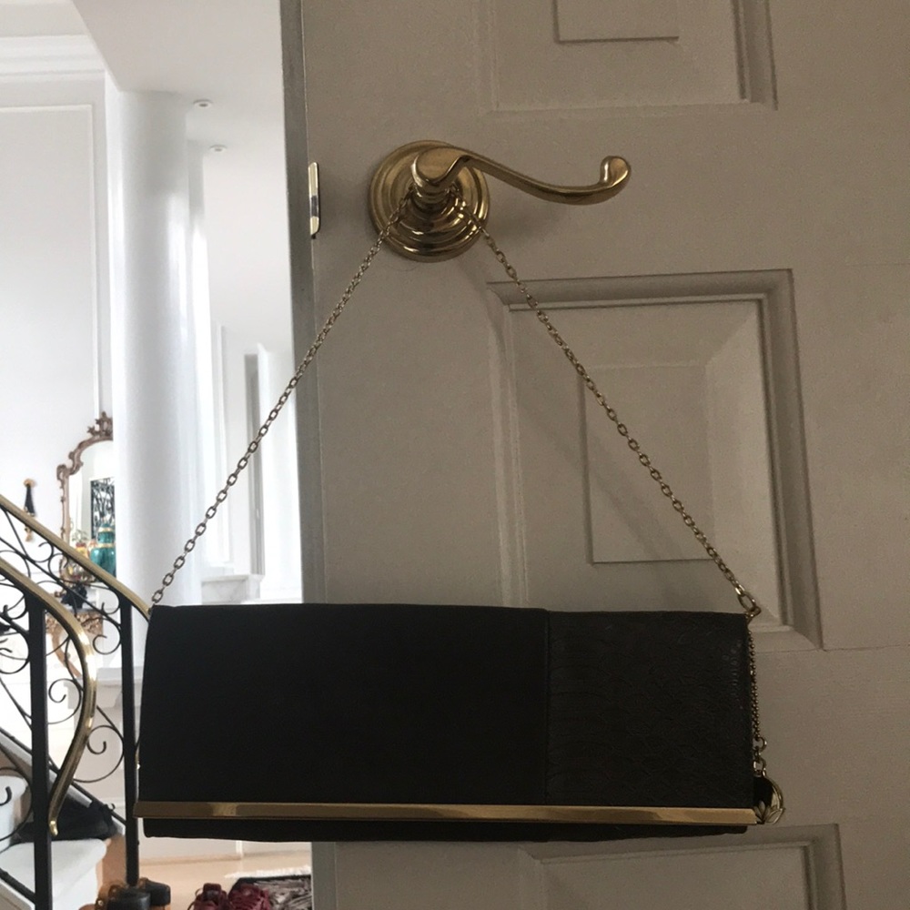 Grey Big Buddha clutch